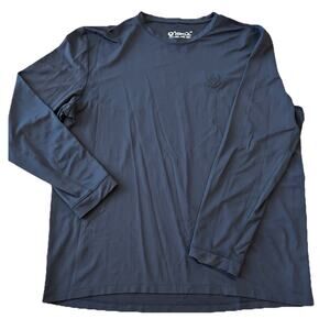 IBKUL Long Sleeve Tee - Navy Blue